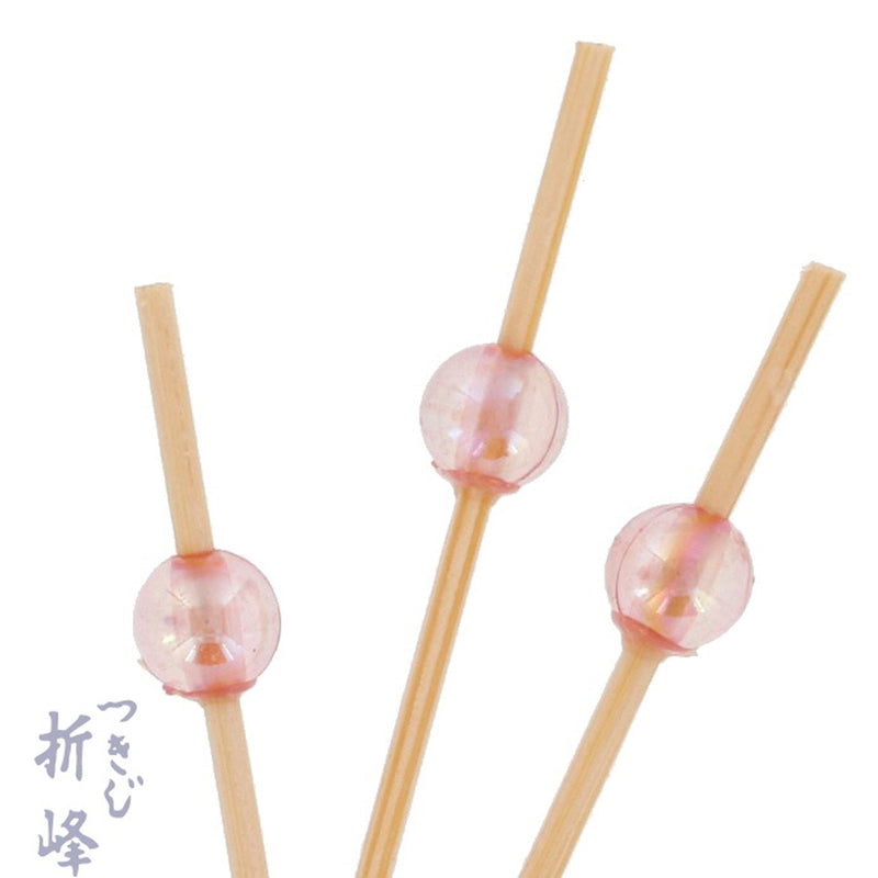 ビーズピックス 5cm 桃
