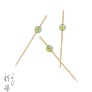 ビーズピックス 5cm 緑