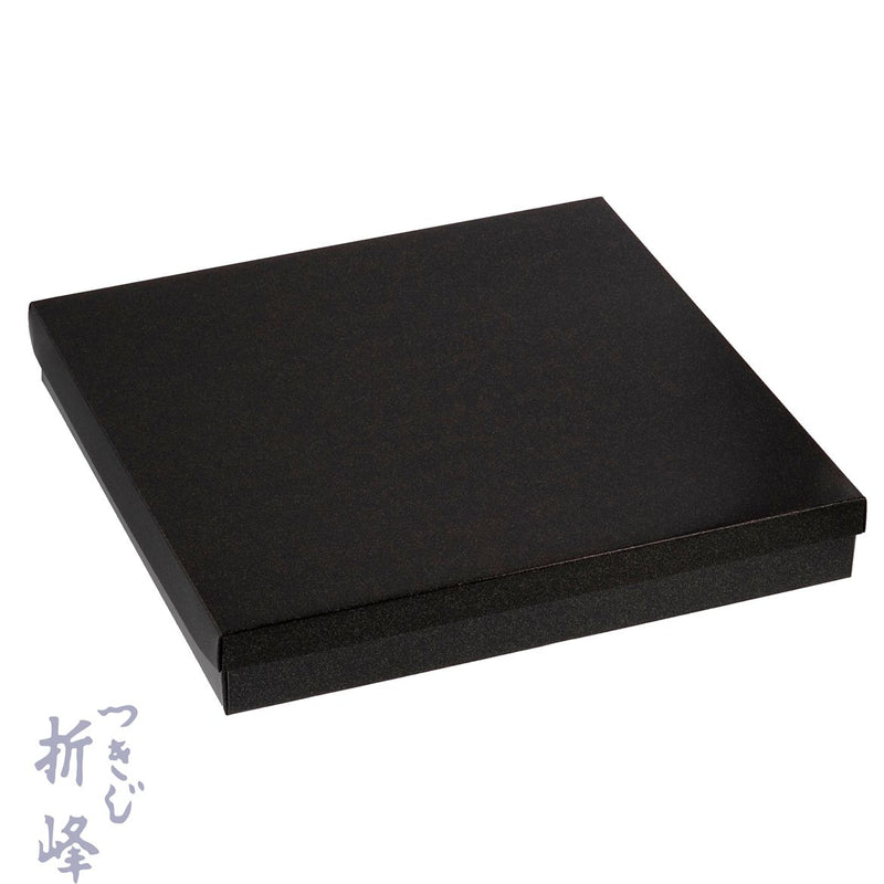 飯台 黒金砂目 4号 カブセ蓋付