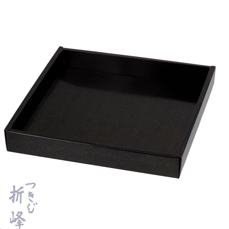 飯台 黒金砂目 4号 カブセ蓋付