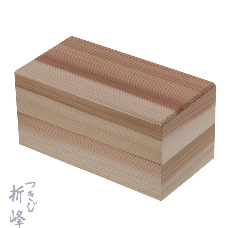 秋田杉 2段 角丸目蓋 中