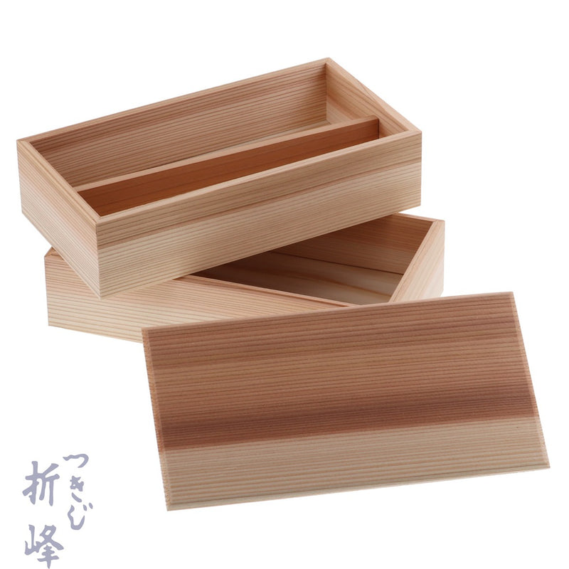秋田杉 2段 角丸目蓋 中
