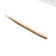 黒文字楊枝 6cm 白無地ハカマ袋