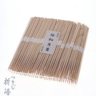 桧 細角箸 24cm 白帯巻