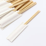 箸袋入 竹天削箸24cm 白ハカマ
