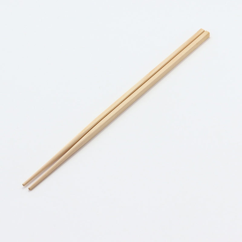 桧 細角箸 24cm 帯無し