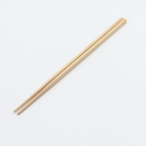 桧 細角箸 24cm 帯無し