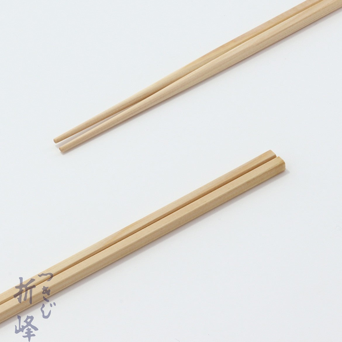 桧 細角箸 24cm 帯無し