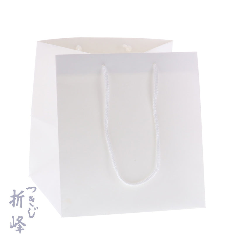紙手提 アレンジバッグS 白