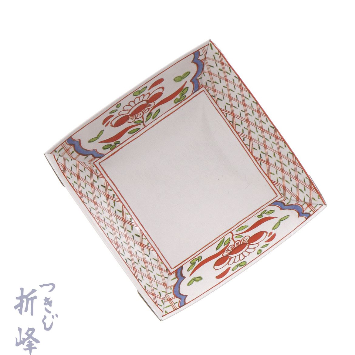 紙皿70ーTF 赤絵