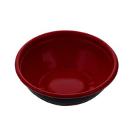 【セット】K丸丼ｰ18Ｆ赤黒 本体+蓋