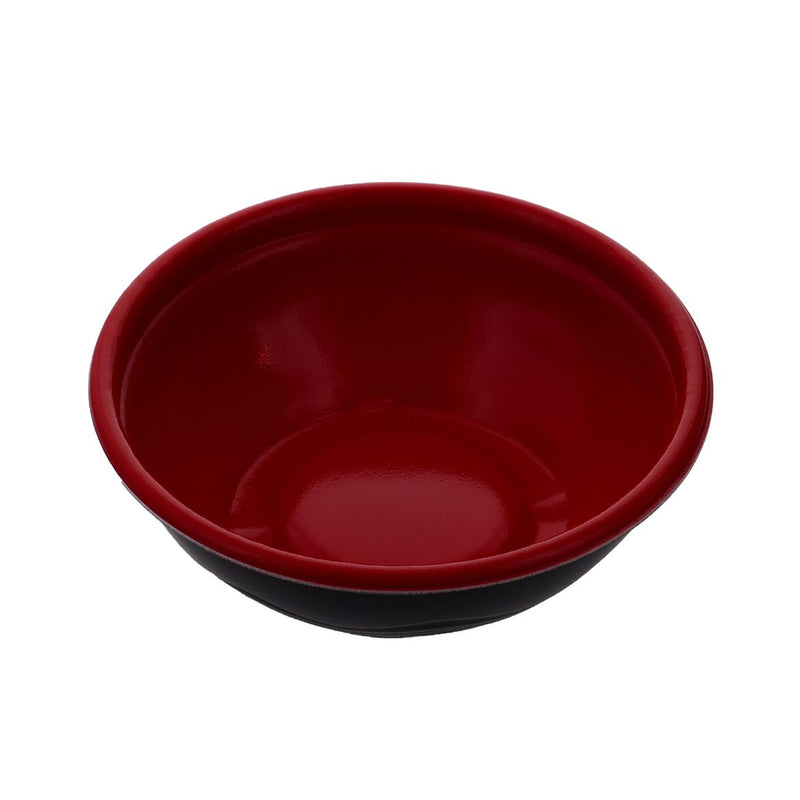 【セット】K丸丼ｰ18Ｆ赤黒 本体+蓋