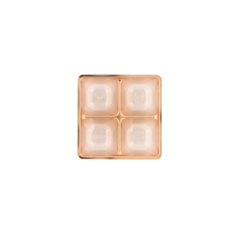 小鉢65 C 仕切有 赤金