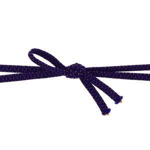 平ゴム松葉結 紫 160mm