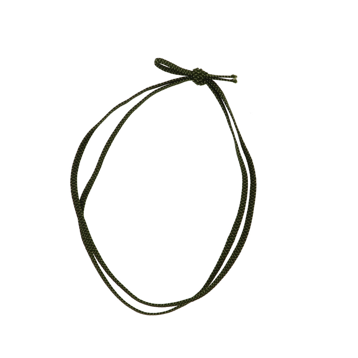 平ゴム松葉結 緑 160mm