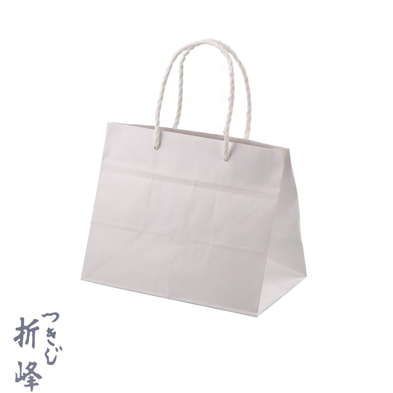紙手提 白 フラット L-23
