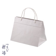 紙手提 白 フラット L-26