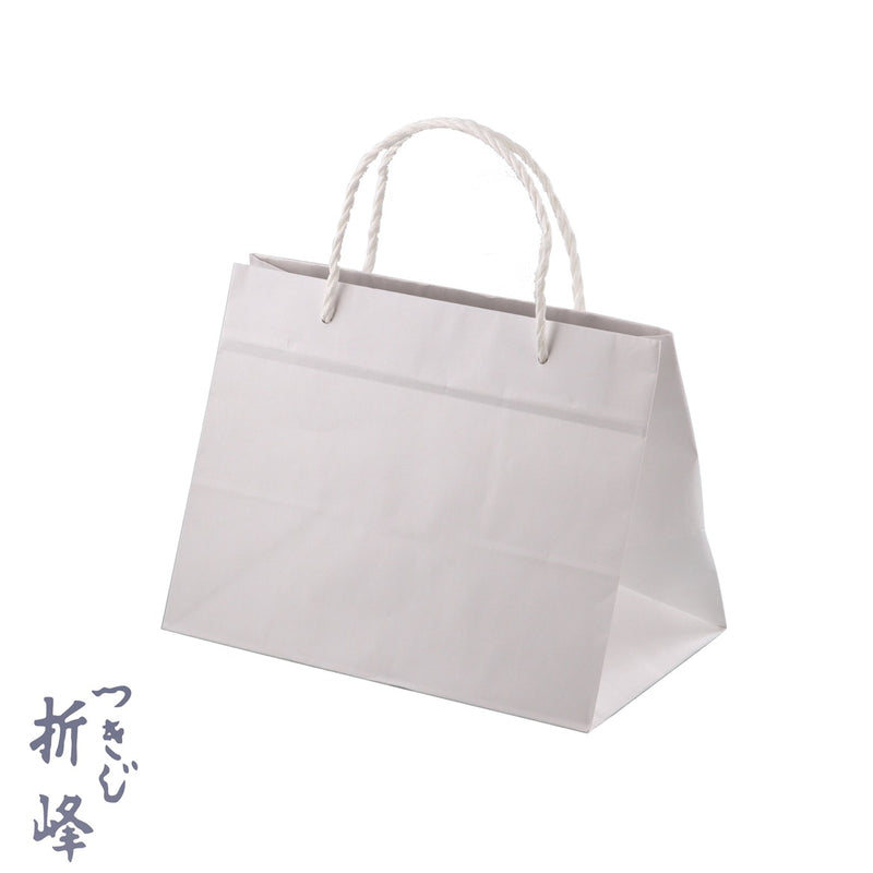 紙手提 白 フラット L-26