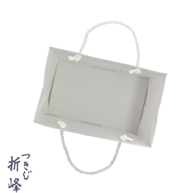 紙手提 白 フラット L-26