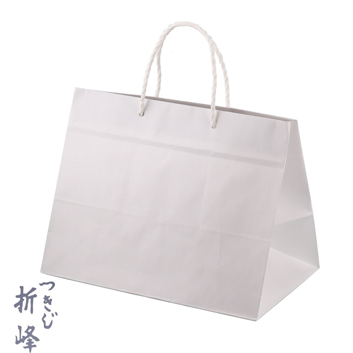 紙手提 白 フラット L-32