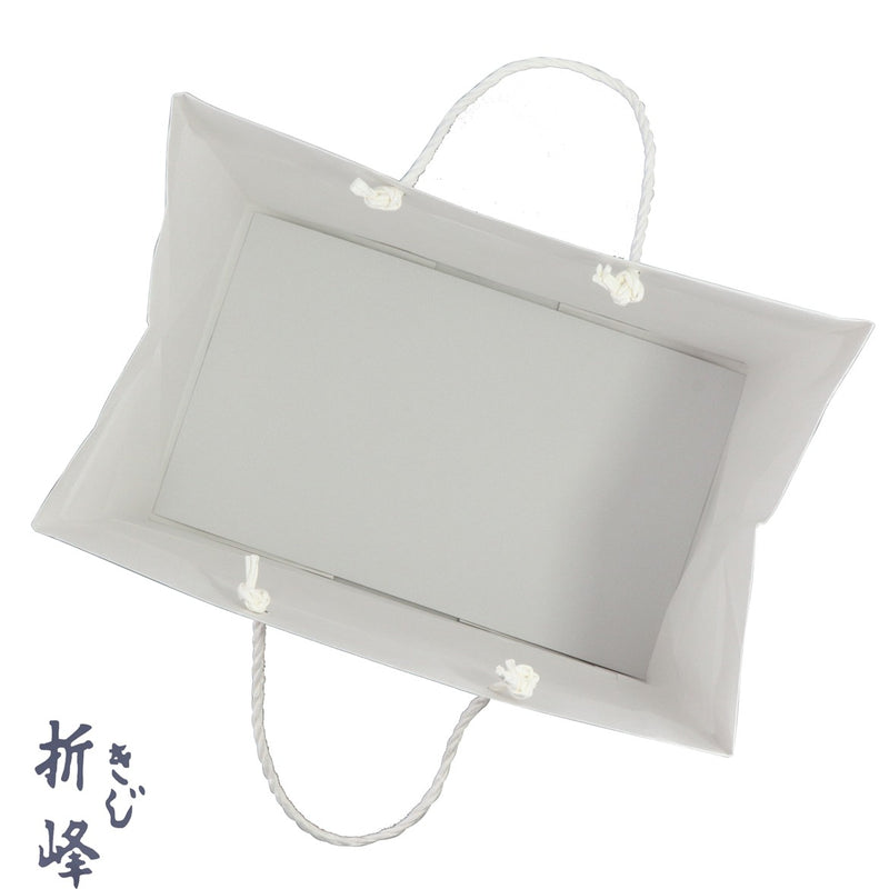 紙手提 白 フラット L-32