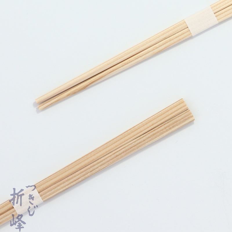 杉 あすか箸 24cm 白帯巻