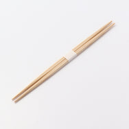 白杉 らんちゅう箸 24cm 白帯巻