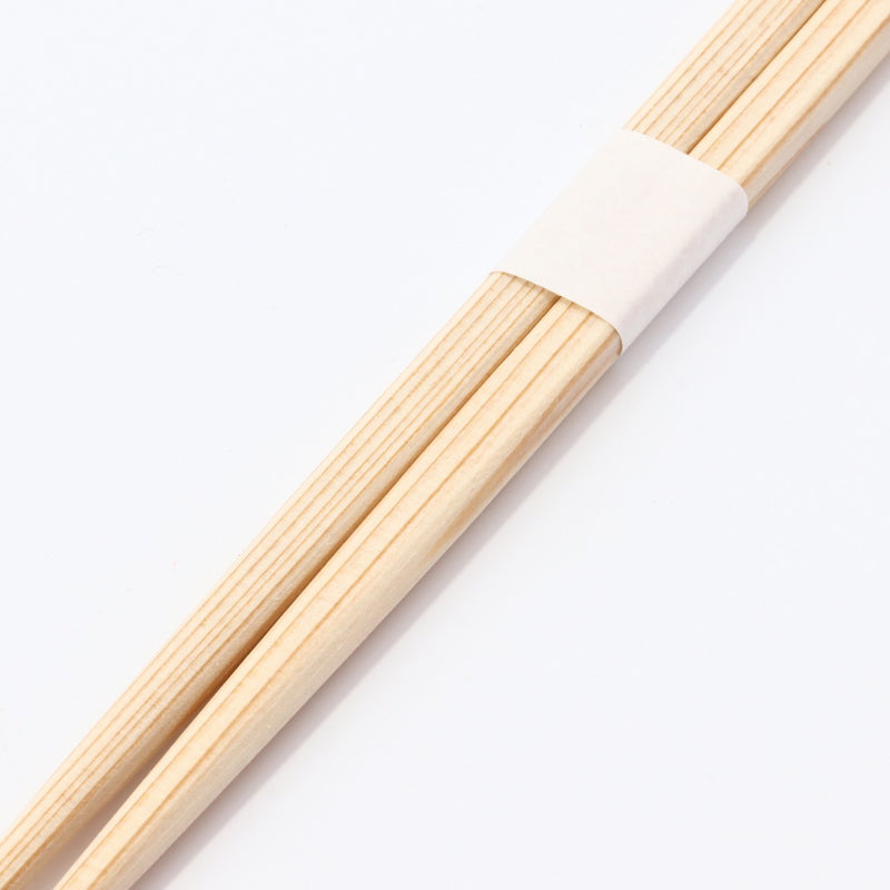 白杉 らんちゅう箸 24cm 白帯巻