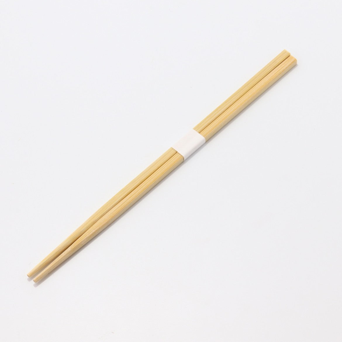 竹 角箸 24cm 白帯巻