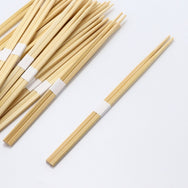 竹 角箸 24cm 白帯巻
