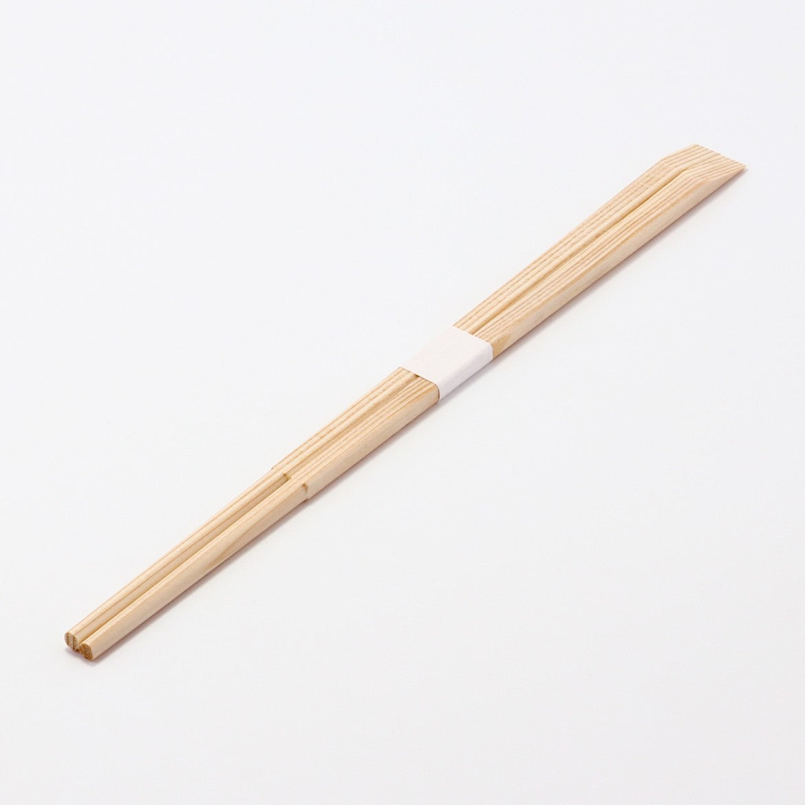杉 新天削箸 24cm 白帯巻