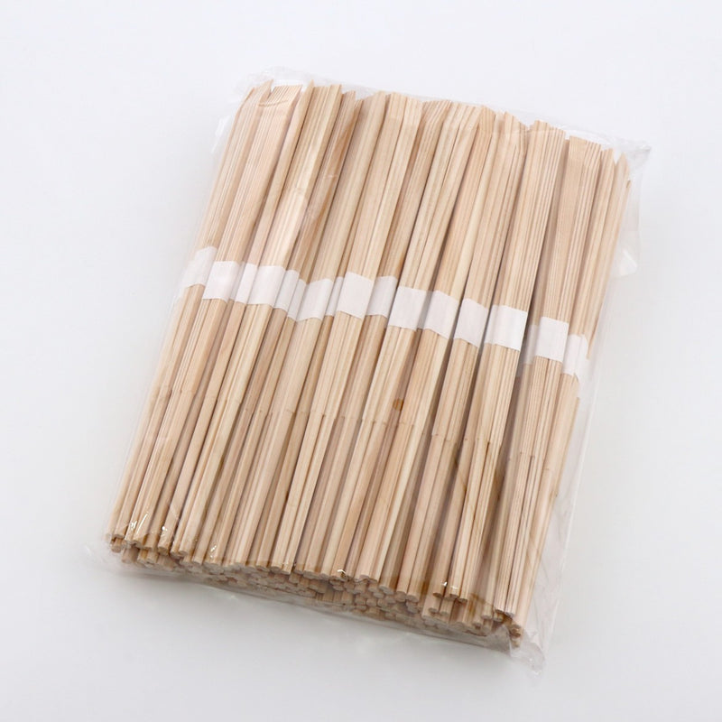 杉 新天削箸 24cm 白帯巻
