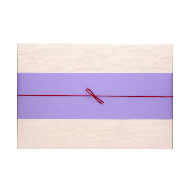 紙の帯 うす藤紫 80×720mm