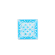 角皿ー20 錦切子・青 ★別途運賃かかります