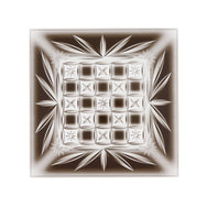角皿ー20 錦切子・墨 ★別途運賃かかります