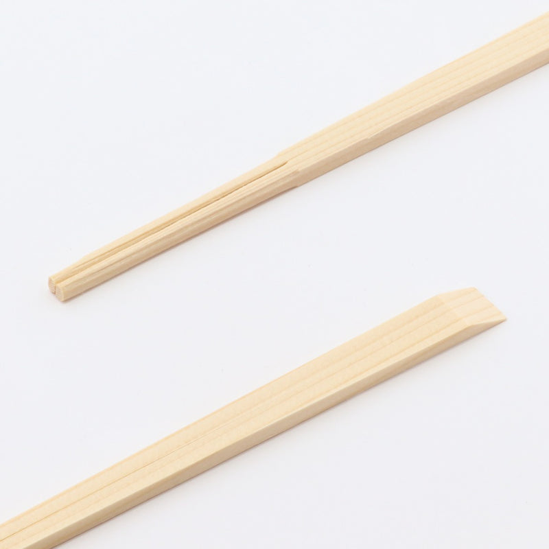 トド松 天削箸 24cm