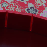 赤花菱 扇折