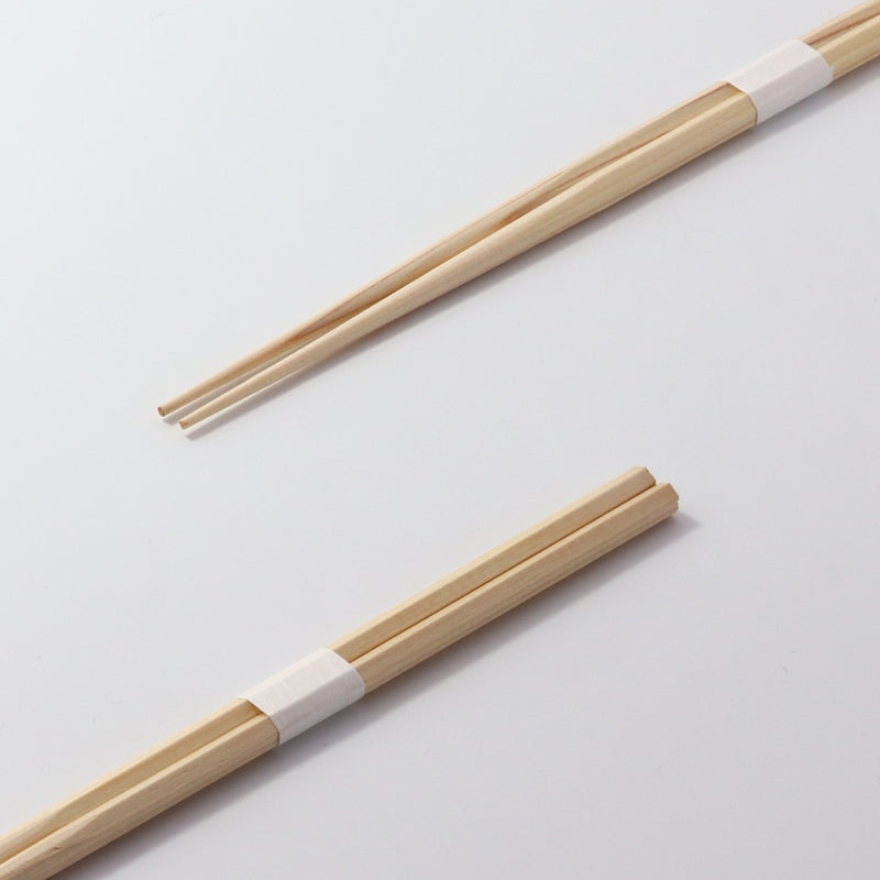 桧箸 六角 片口 24cm 白帯巻