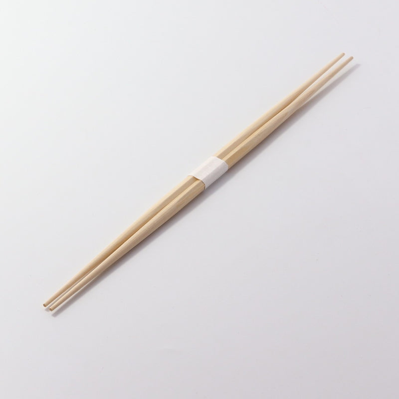 桧箸 六角 両口 26cm 白帯巻