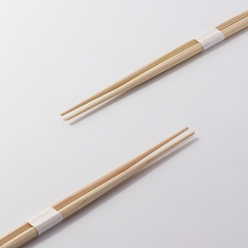 桧箸 六角 両口 26cm 白帯巻