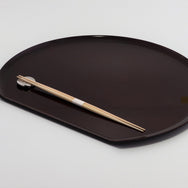 桧箸 六角 両口 26cm 白帯巻
