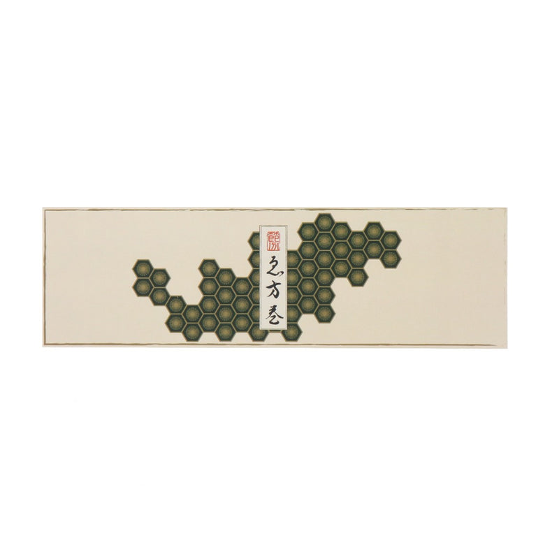 【季節商品】掛紙 恵方巻 亀甲（緑）ハーフ用