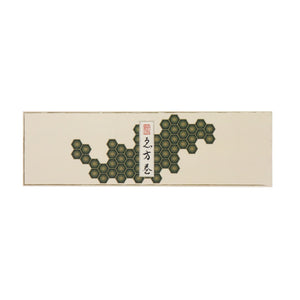 【季節商品】掛紙 恵方巻 亀甲（緑）ハーフ用