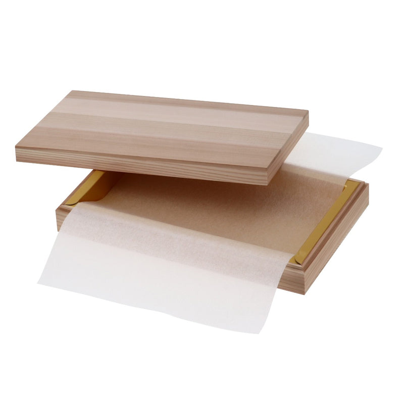 sugi hako「からすみ」両腹用 金台紙入【大】125×230mm