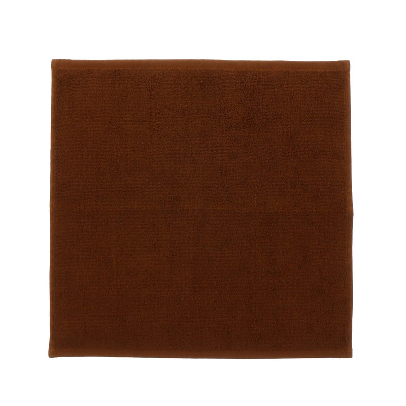 業務用 厚手おしぼり 34×34cm 茶 03-077