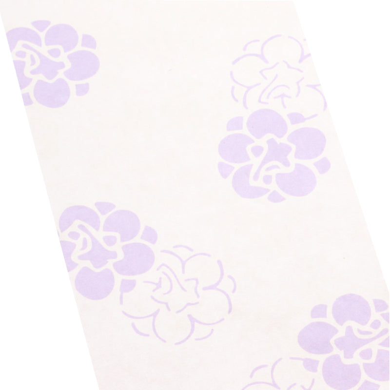 掛紙 花梅 白菫色（しろすみれいろ）