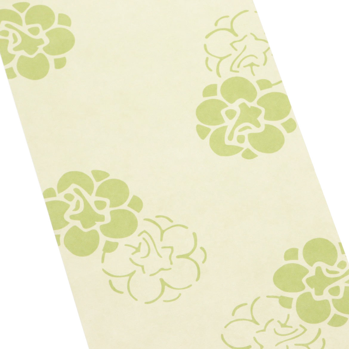 掛紙 花梅 浅緑（あさみどり）
