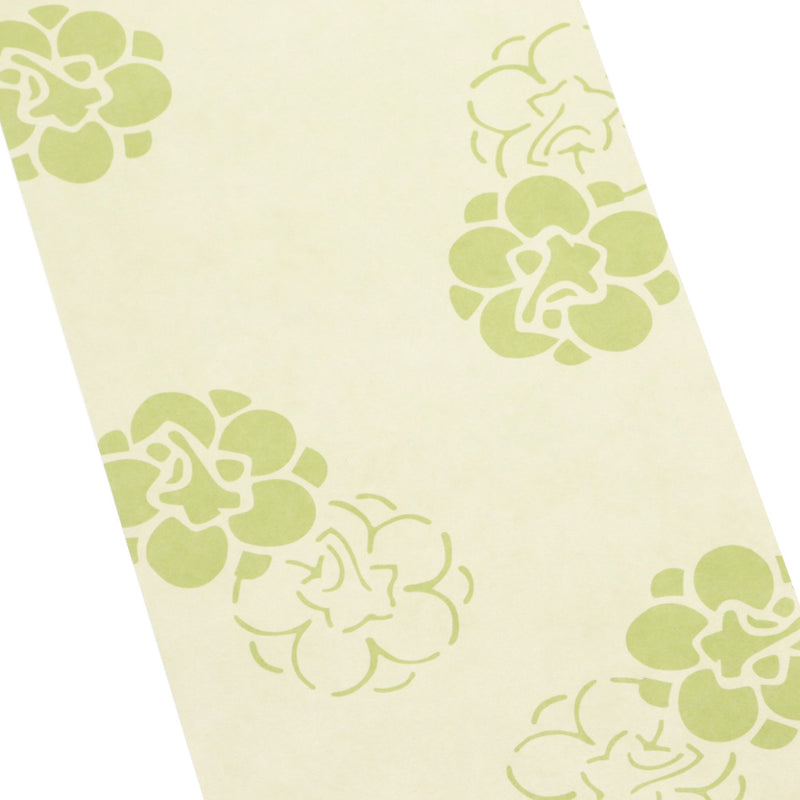 掛紙 花梅 浅緑（あさみどり）