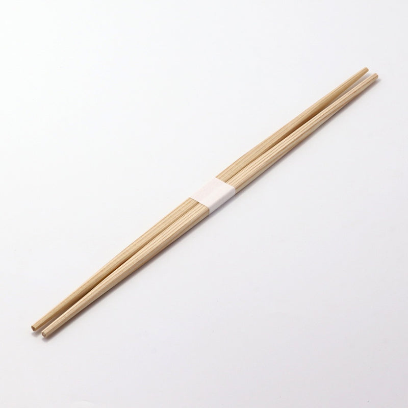 白杉 らんちゅう箸 26cm 白帯巻