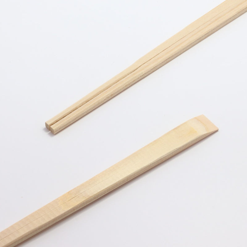 桧 天削箸 24cm